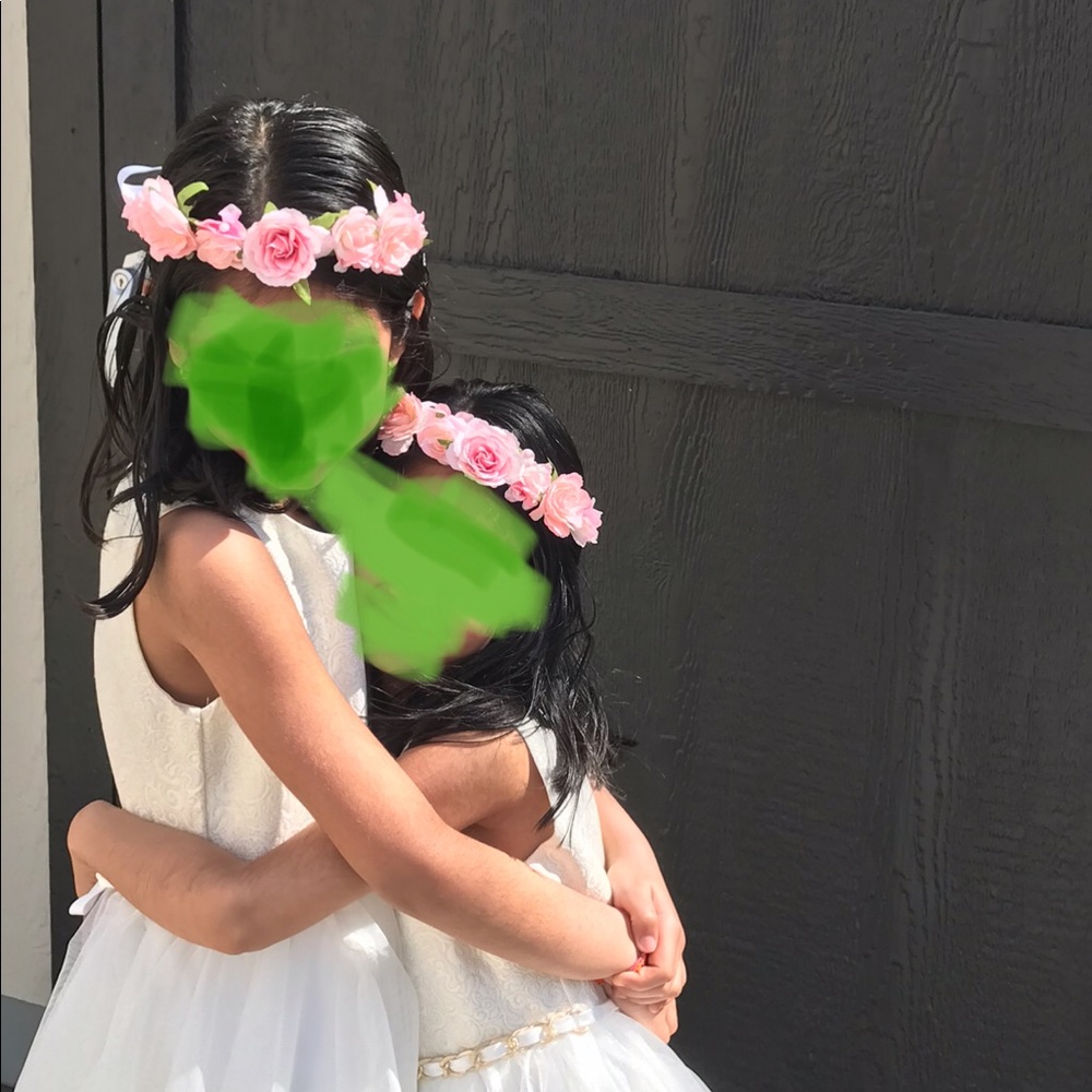 Flower hair wreath from Claire’s